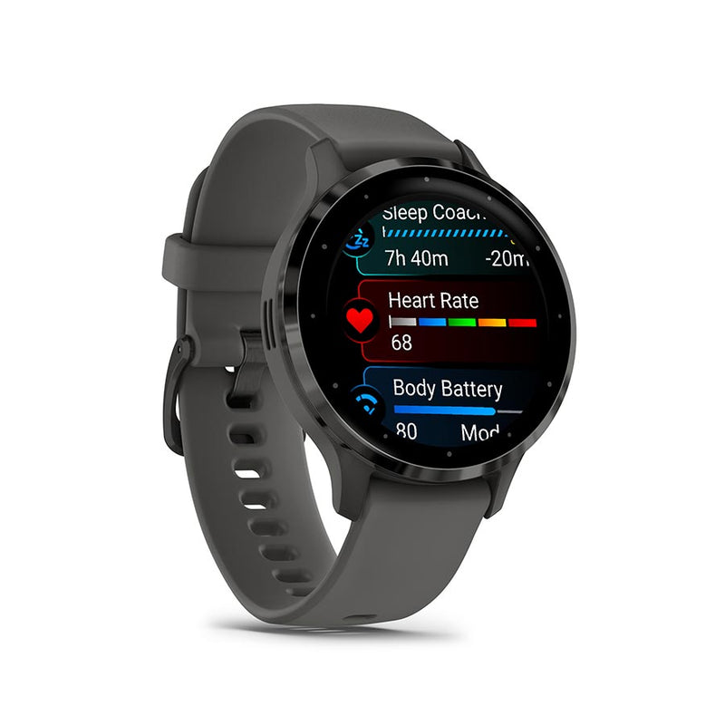 Load image into Gallery viewer, Garmin Venu 3S Watch Watch Color: Grey, Wristband: Grey - Silicone
