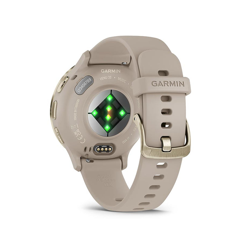 Load image into Gallery viewer, Garmin Venu 3S Watch Watch Color: French Grey, Wristband: French Grey - Silicone
