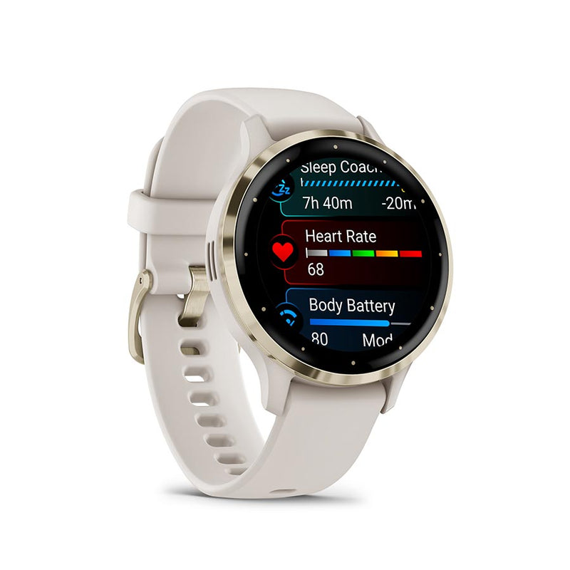 Load image into Gallery viewer, Garmin Venu 3S Watch Watch Color: Ivory, Wristband: Ivory - Silicone
