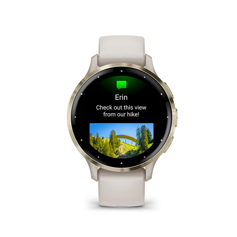 Load image into Gallery viewer, Garmin Venu 3S Watch Watch Color: Ivory, Wristband: Ivory - Silicone
