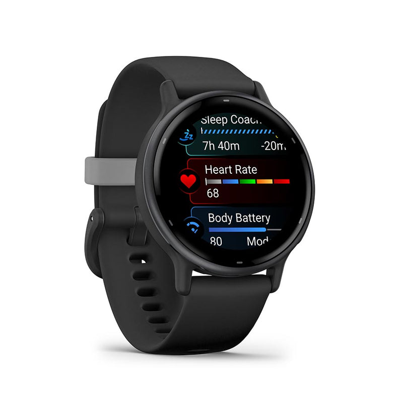 Load image into Gallery viewer, Garmin vivoactive 5 Watch Watch Color: Black, Wristband: Black - Silicone
