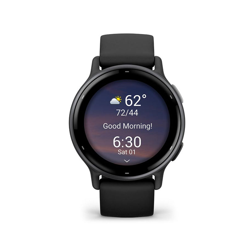 Load image into Gallery viewer, Garmin vivoactive 5 Watch Watch Color: Black, Wristband: Black - Silicone
