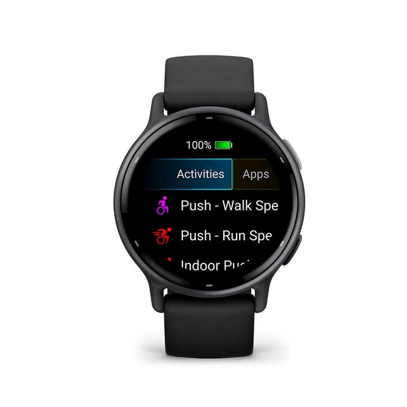 Load image into Gallery viewer, Garmin vivoactive 5 Watch Watch Color: Black, Wristband: Black - Silicone
