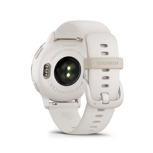 Garmin vivoactive 5 Watch Watch Color: Ivory, Wristband: Ivory - Silicone