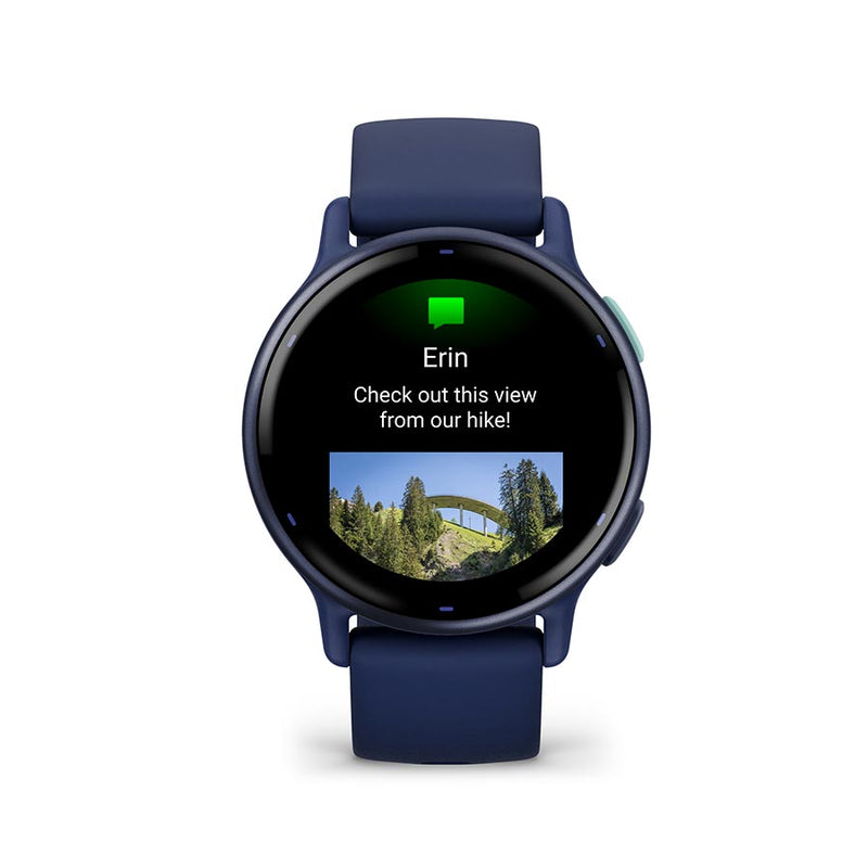 Load image into Gallery viewer, Garmin vivoactive 5 Watch Watch Color: Navy, Wristband: Navy - Silicone
