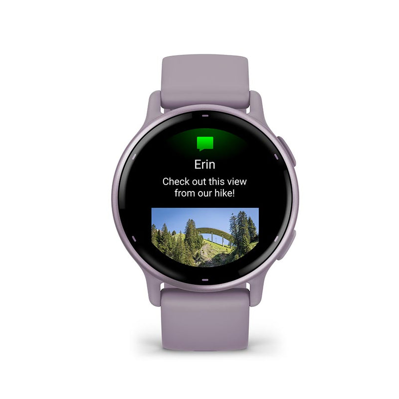 Load image into Gallery viewer, Garmin vivoactive 5 Watch Watch Color: Orchid, Wristband: Orchid - Silicone
