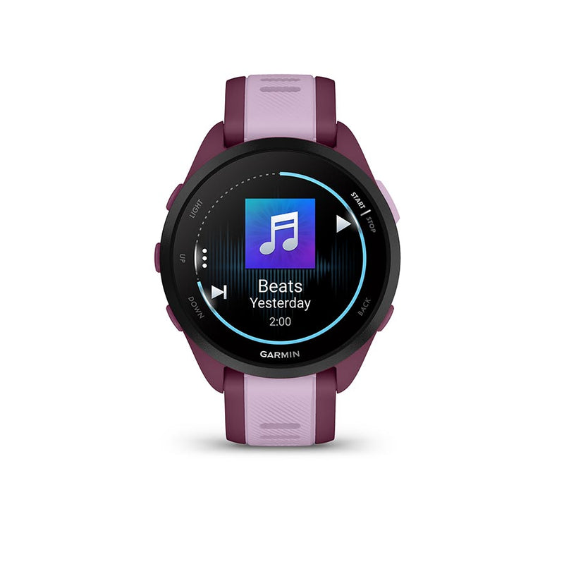 Load image into Gallery viewer, Garmin Forerunner 165 Music Watch, Watch Color: Berry, Wristband: Lilac - Silicone
