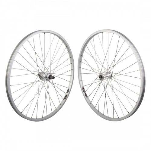 Wheel-Master-26inch-Alloy-Mountain-Single-Wall-Wheel-Set-26-in-Clincher-WHEL0891-Bicycle-Wheelset