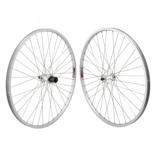 Wheel-Master-26inch-Alloy-Mountain-Single-Wall-Wheel-Set-26-in-Clincher-WHEL0894-Bicycle-Wheelset