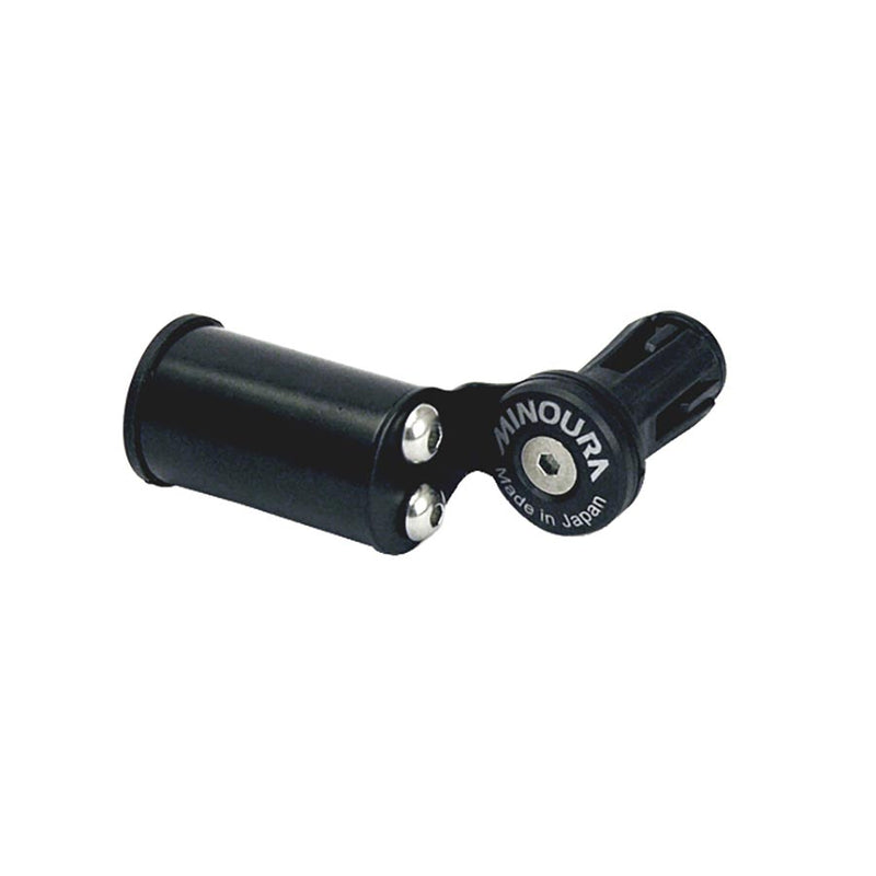 Load image into Gallery viewer, Minoura Bar End Mount Black Lightweight Bicycle Handlebar Cap
