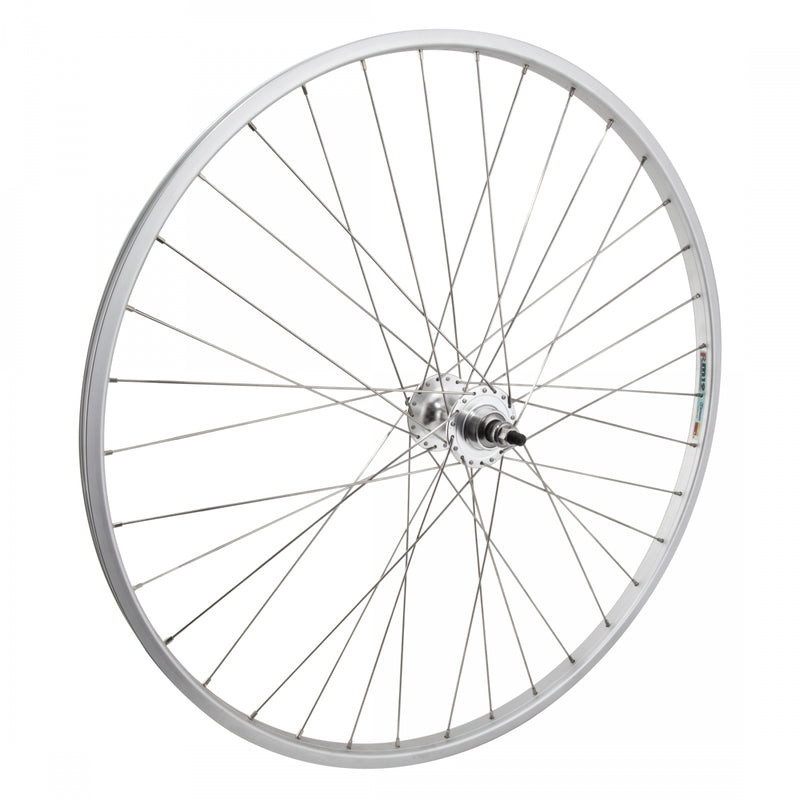 Load image into Gallery viewer, Wheel-Master-27inch-Alloy-Fixed-Gear-Freewheel-Rear-Wheel-27-in-Clincher-RRWH1004-Bicycle-Rear-Wheel
