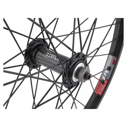 Wheel Master 20in Alloy Recumbent Front QRx100mm 36H Rim Brake Clincher Black