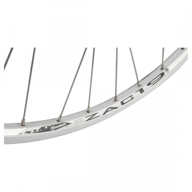 Load image into Gallery viewer, Wheel Master 26in WEI ZAC19 Rear QRx135mm Double Wall Rim Brake Clincher Sil
