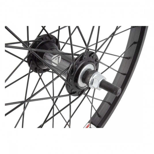 Wheel Master 20in Alloy WEI DM30 Front Wheel B/O 3/8x100mm 36H Rim Brake Black