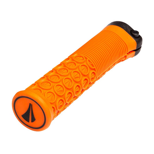 SDG Components Thrice 31 Grips, 136mm, Orange, Pair