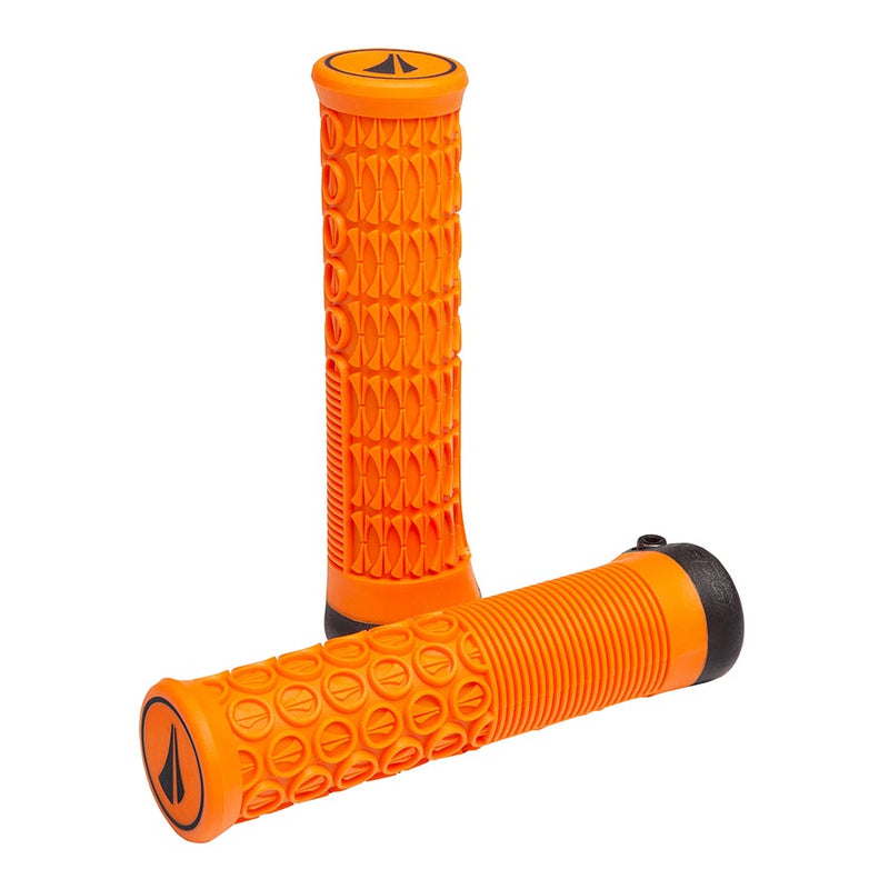 Load image into Gallery viewer, SDG Components Thrice 31 Grips, 136mm, Orange, Pair
