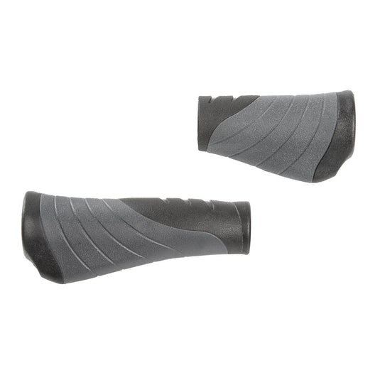 Velo Vice Grips D3 Ergo Grips, 135mm/92mm, Black/Grey