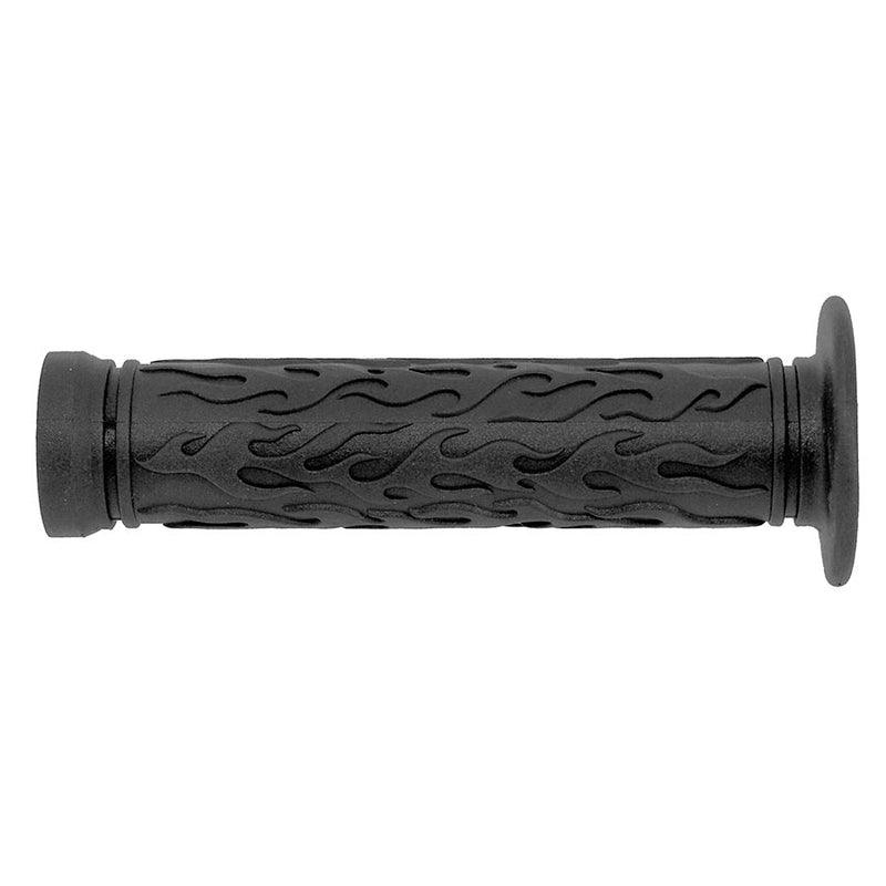 Load image into Gallery viewer, Velo Handlz Flames Grips 135mm, Black
