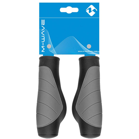 M-Wave Cloud Base 3 Grips 125mm, Black/Grey