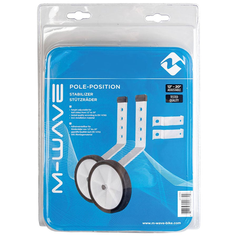 Load image into Gallery viewer, M-Wave Pole Position Training Wheels, 12&#39;&#39; to 20&#39;&#39;
