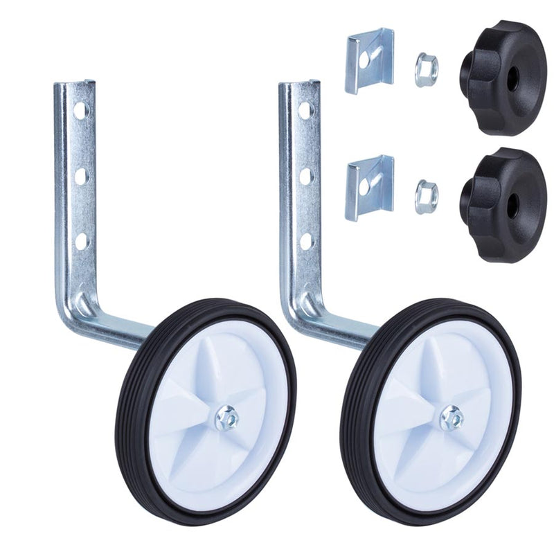 Load image into Gallery viewer, Trail-Gator Flip Up Training Wheels, 12&#39;&#39; to 20&#39;&#39;, Silver
