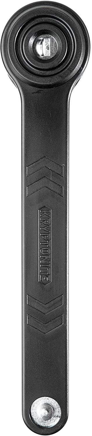 Kryptonite Keeper 510 Folding Lock: 100cm 3mm Black Neoprene Cover