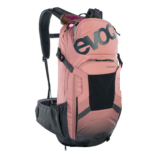 EVOC FR Enduro Protector backpack, 16L, Dusty Pink/Carbon Grey, ML