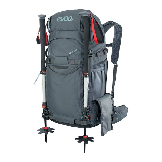 EVOC Patrol 40L Snow Backpack, 40L, Carbon Grey