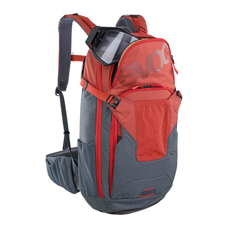 Load image into Gallery viewer, EVOC Neo Protector backpack 16L, Chili Red/Carbon grey, SM
