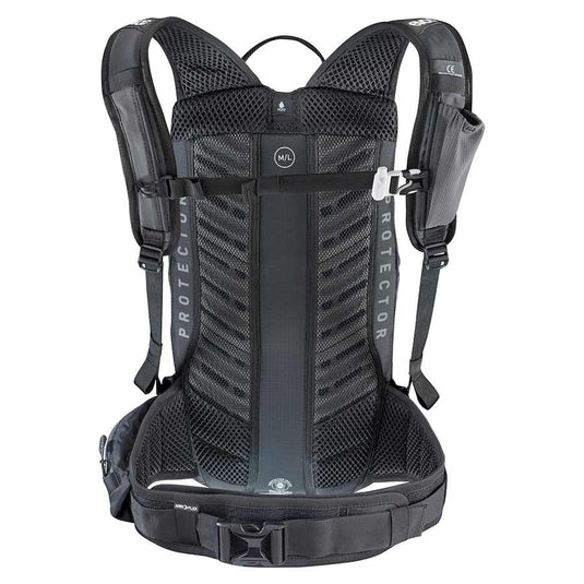 EVOC FR Lite Race Protector backpack, 10L, Carbon Grey/Black, ML