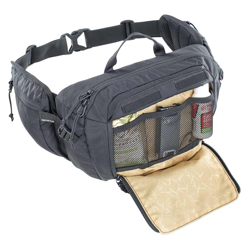 Load image into Gallery viewer, EVOC Hip Pack 3L + 1.5L Bladder, Hydration Bag, Volume: 3L, Bladder: Included (1.5L), Black
