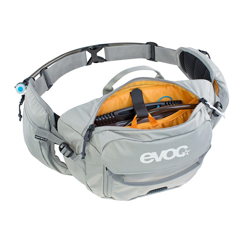 Load image into Gallery viewer, EVOC Hip Pack 3L + 1.5L Bladder, Hydration Bag, Volume: 3L, Bladder: Included (1.5L), Stone
