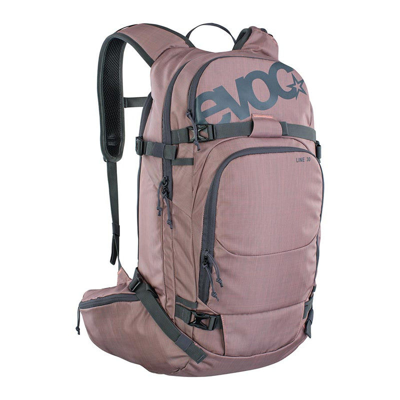 Load image into Gallery viewer, EVOC Line 30 Snow Backpack 30L, Dusty Pink
