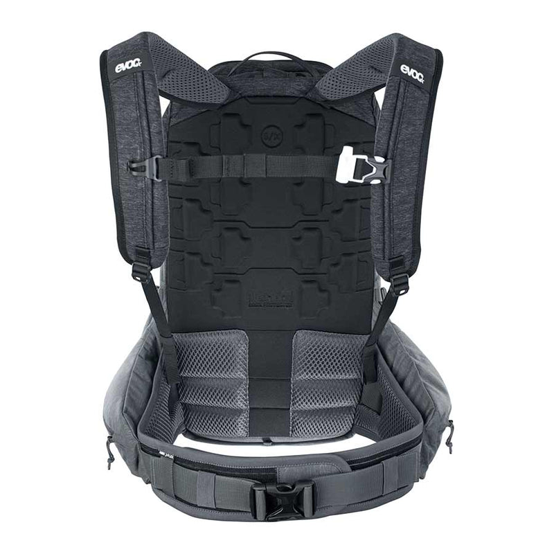 Load image into Gallery viewer, EVOC Trail Pro 26 Protector backpack, 26L, Carbon/Grey, SM
