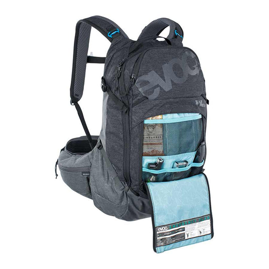 EVOC Trail Pro 26 Protector backpack, 26L, Carbon/Grey, LXL