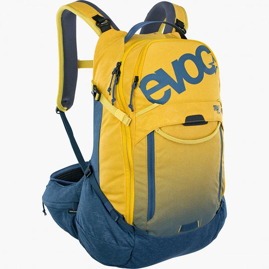 EVOC Trail Pro 26 Protector backpack, 26L, Curry/Denim, LXL