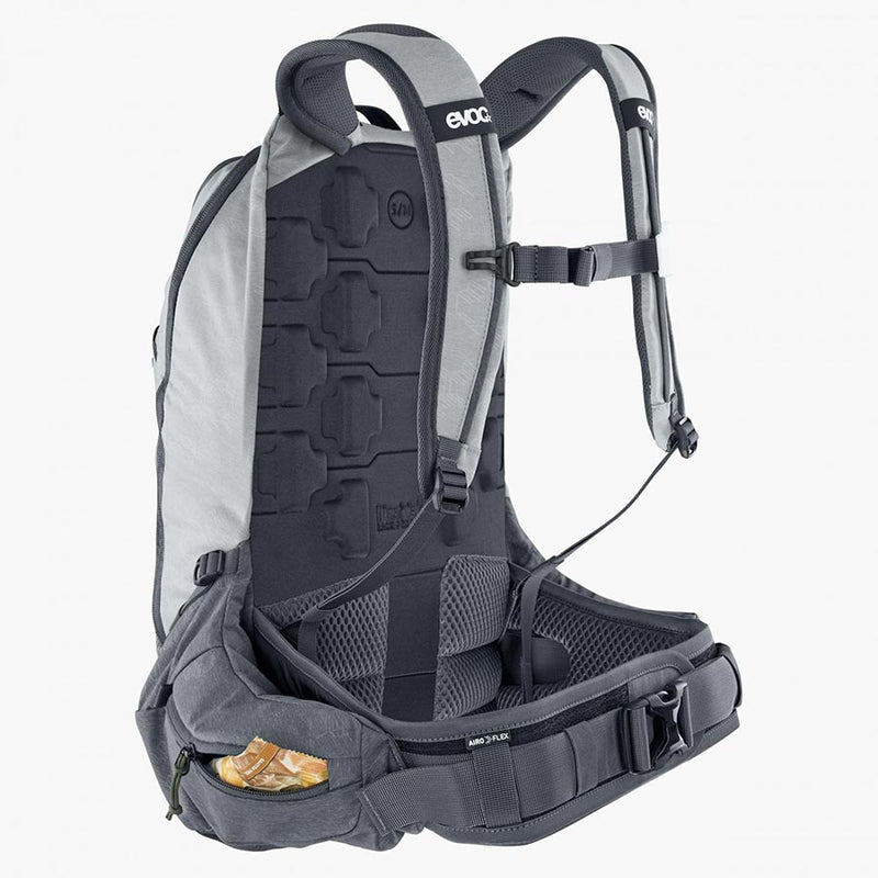 Load image into Gallery viewer, EVOC Trail Pro 16 Protector backpack, 16L, Stone/Carbon Grey, SM
