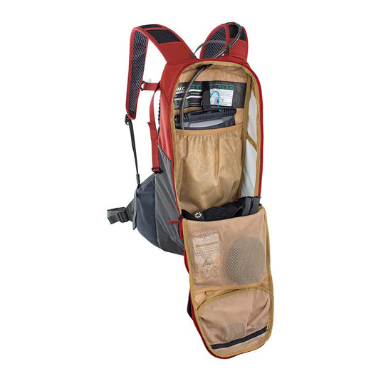 EVOC Ride 12 Hydration Bag Volume: 12L, Bladder: Included (2L), Chili Red/Carbon Grey