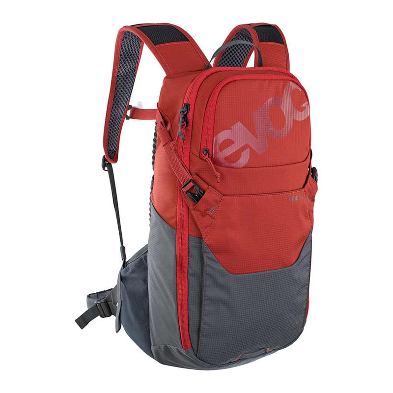 Load image into Gallery viewer, EVOC Ride 12 Hydration Bag Volume: 12L, Bladder: Not included, Chili Red/Carbon Grey
