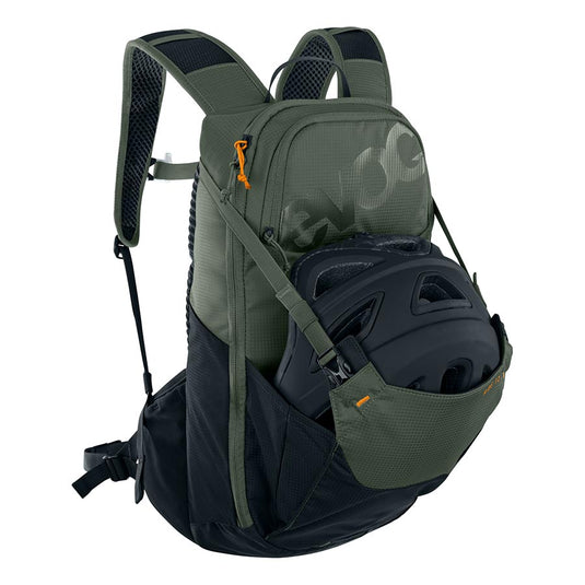 EVOC Ride 12 Hydration Bag Volume: 12L, Bladder: Included (2L), Dark Olive/Black