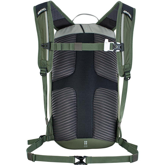 EVOC Ride 8 Hydration Bag Volume: 8L, Bladder: Included (2L), Stone - Dark Olive