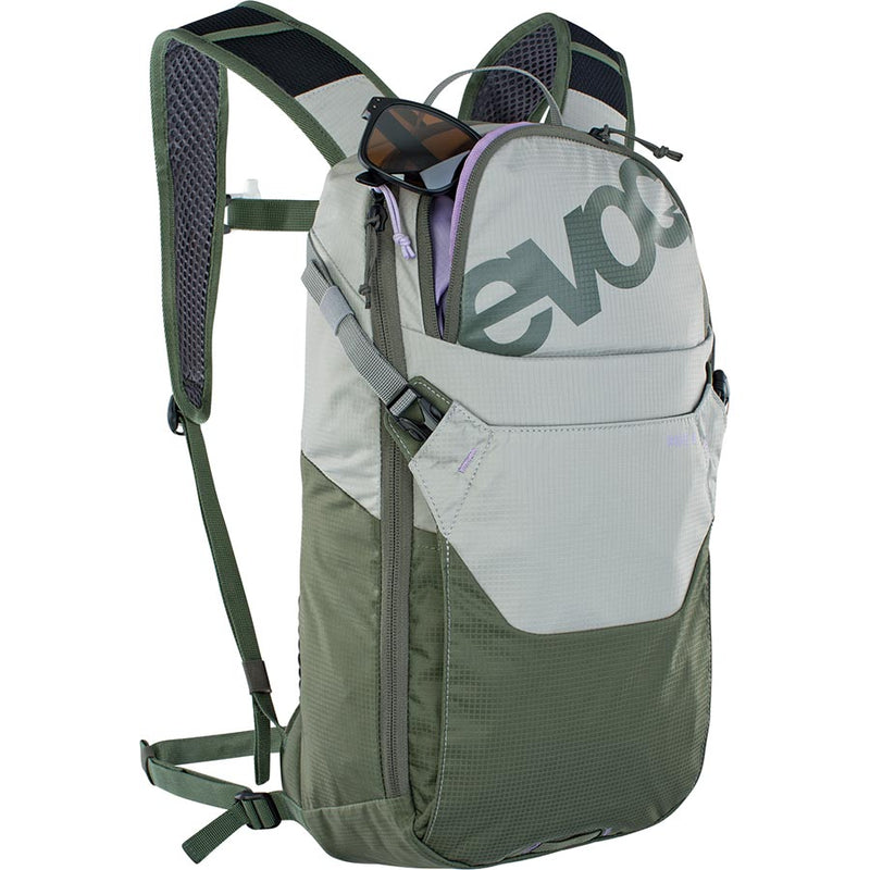 Load image into Gallery viewer, EVOC Ride 8 Hydration Bag Volume: 8L, Bladder: Included (2L), Stone - Dark Olive
