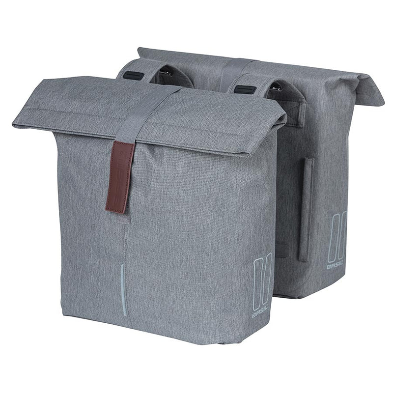 Load image into Gallery viewer, Basil City Pannier 28L Grey
