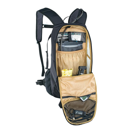 EVOC E-Ride 12 Hydration Bag, Volume: 12L, Bladder: Not included, Black