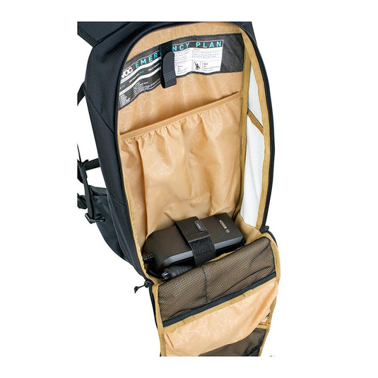 EVOC E-Ride 12 Hydration Bag, Volume: 12L, Bladder: Not included, Black