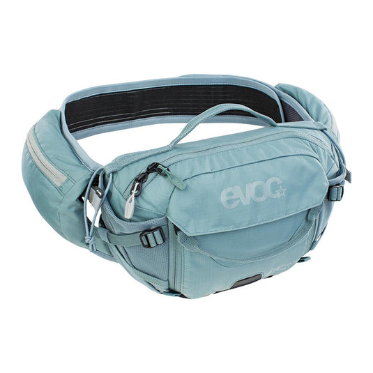 EVOC Hip Pack Pro E-Ride Hydration Bag, Volume: 3L, Bladder: Not included, Steel