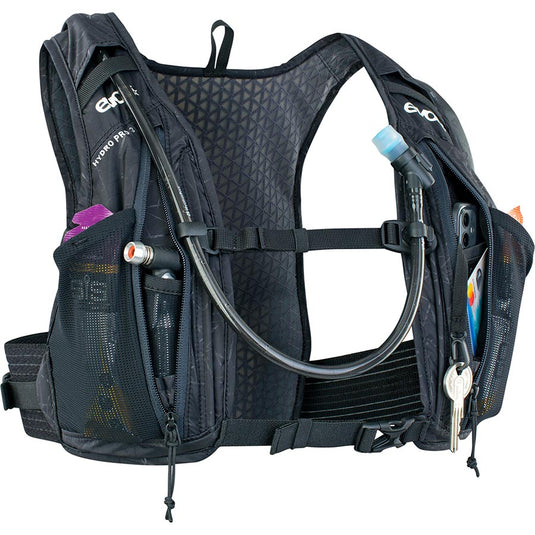 EVOC Hydro Pro 1.5 + 1.5l Bladder, Hydration Bag, Volume: 1.5L, Bladder: Included (1.5L), Black