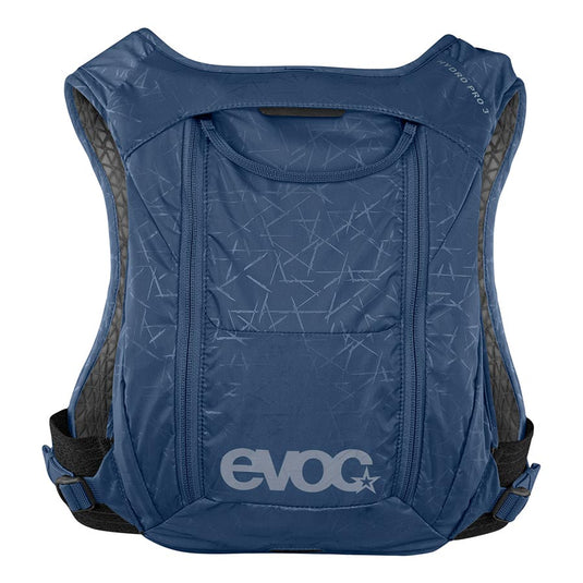 EVOC Hydro Pro 3 + 1.5l Bladder, Hydration Bag, Volume: 3L, Bladder: Included (1.5L), Denim