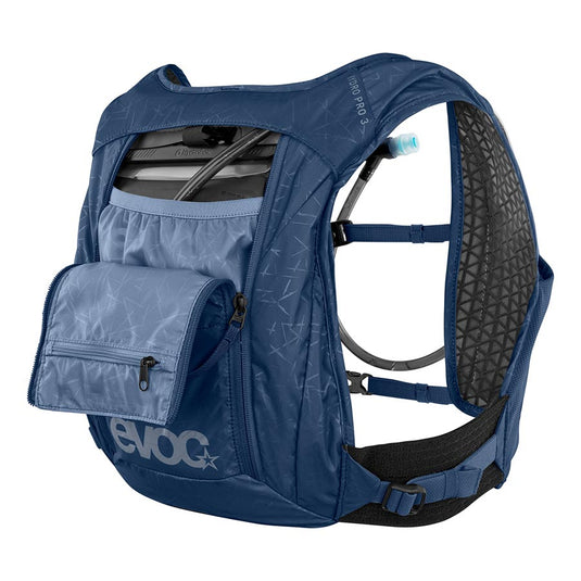 EVOC Hydro Pro 3 + 1.5l Bladder, Hydration Bag, Volume: 3L, Bladder: Included (1.5L), Denim