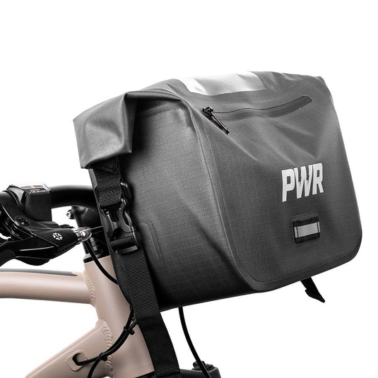 PWR Bikes Gallatin HB QR Handlebar Bag, Black